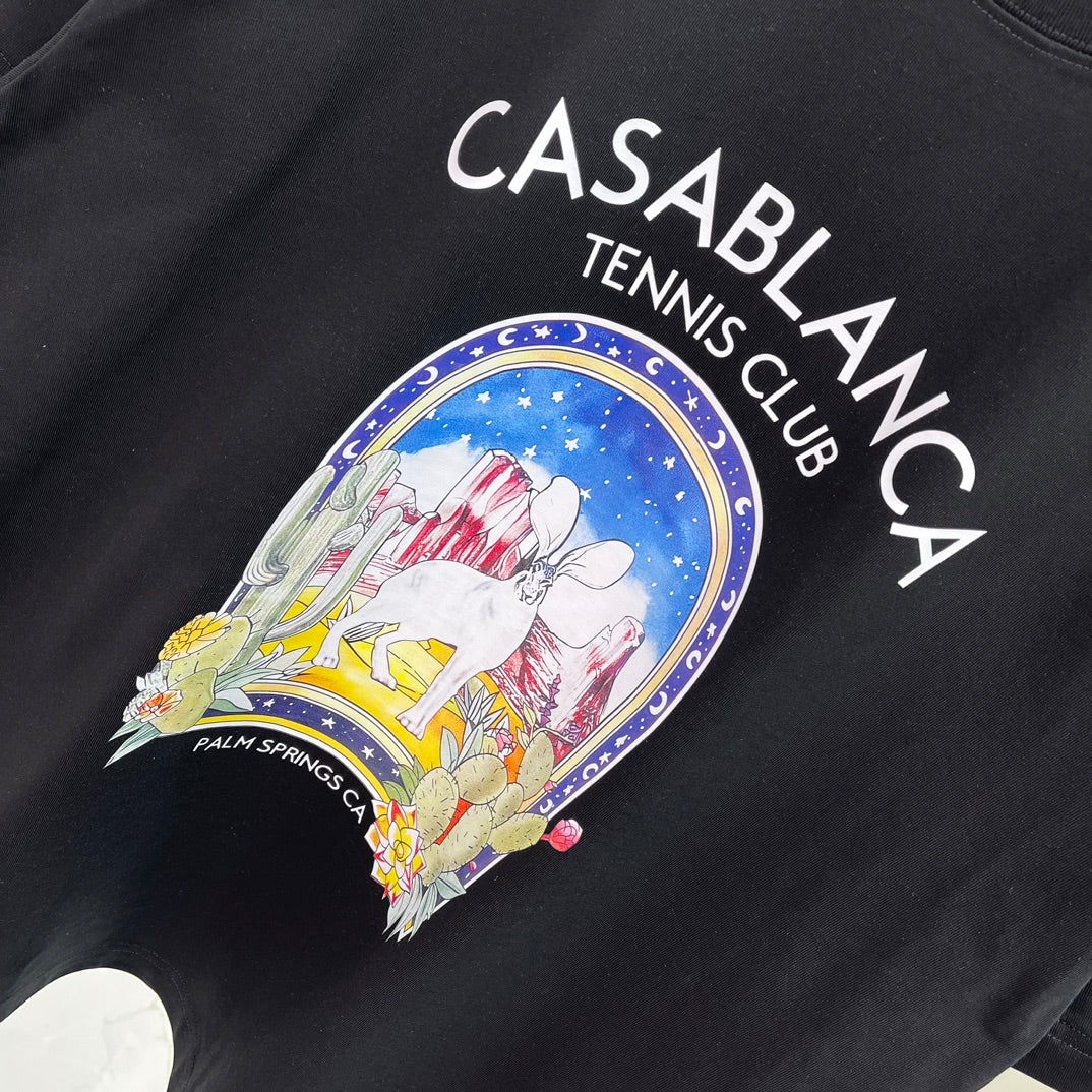 LuxluxHouse Best Quality Clothes Casablanca T-shirt
