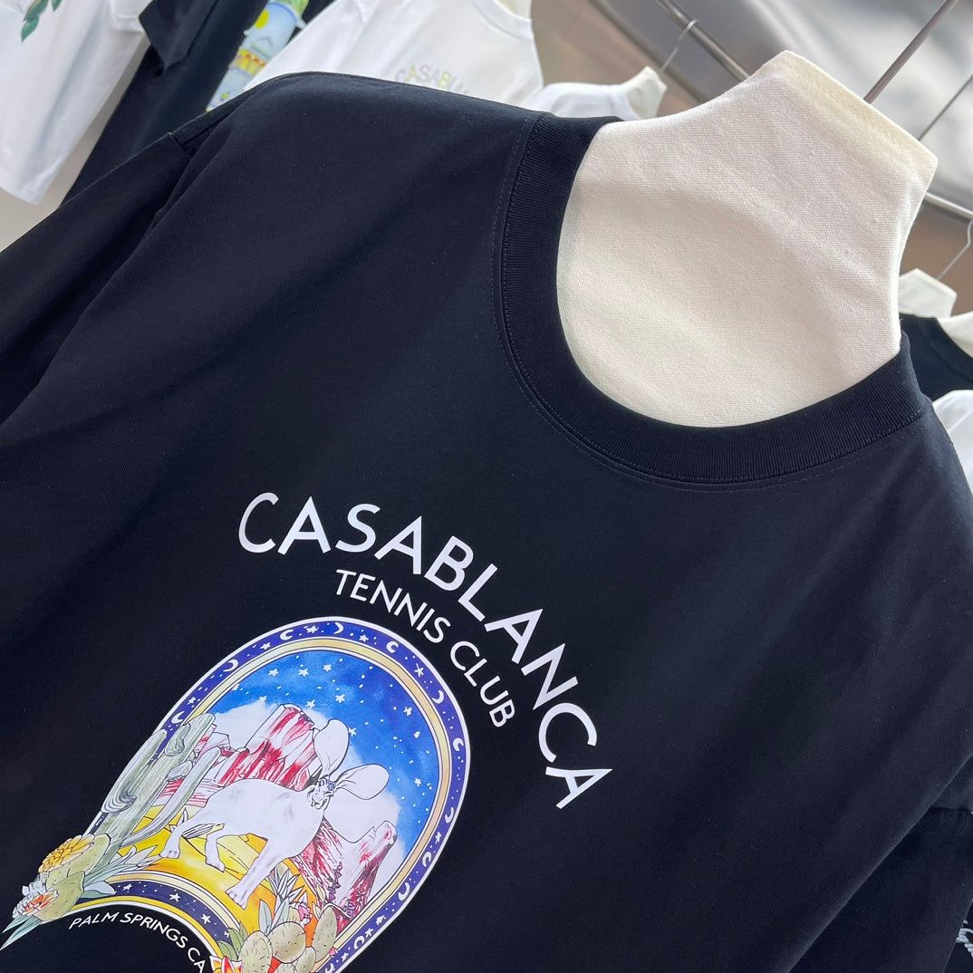 LuxluxHouse Best Quality Clothes Casablanca T-shirt
