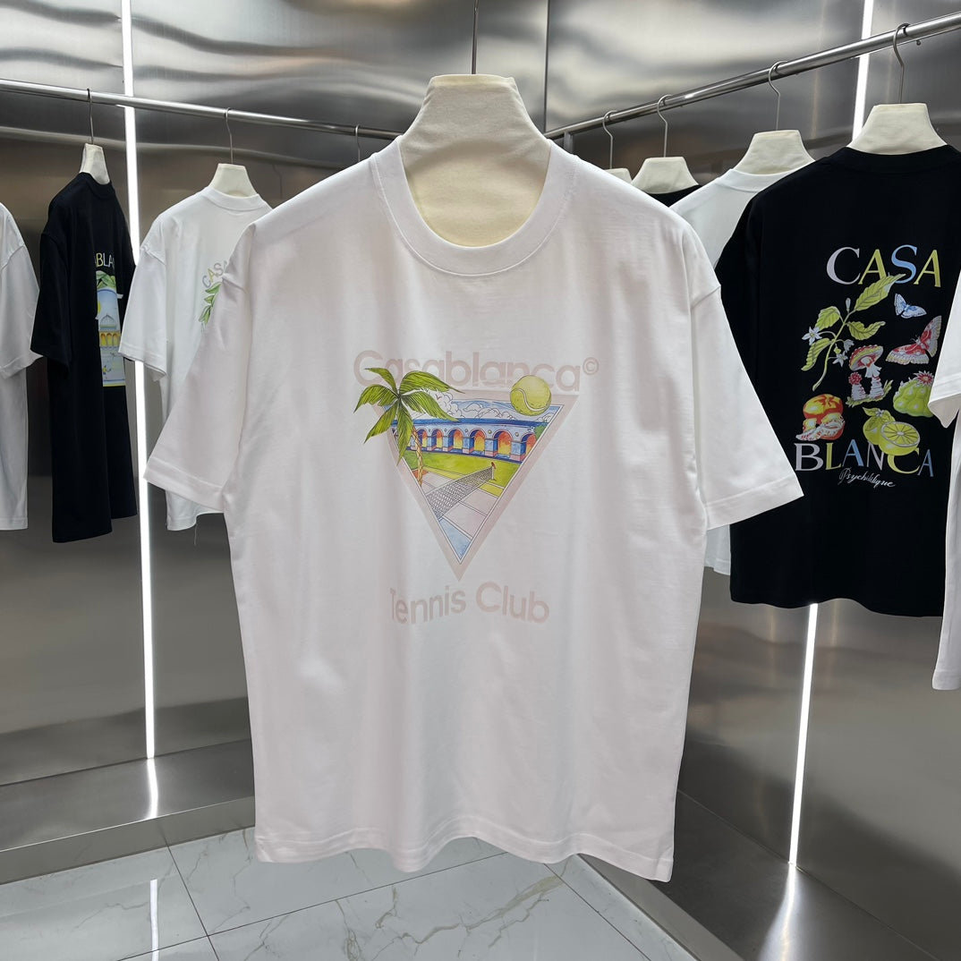 LuxluxHouse Best Quality Clothes Casablanca T-shirt