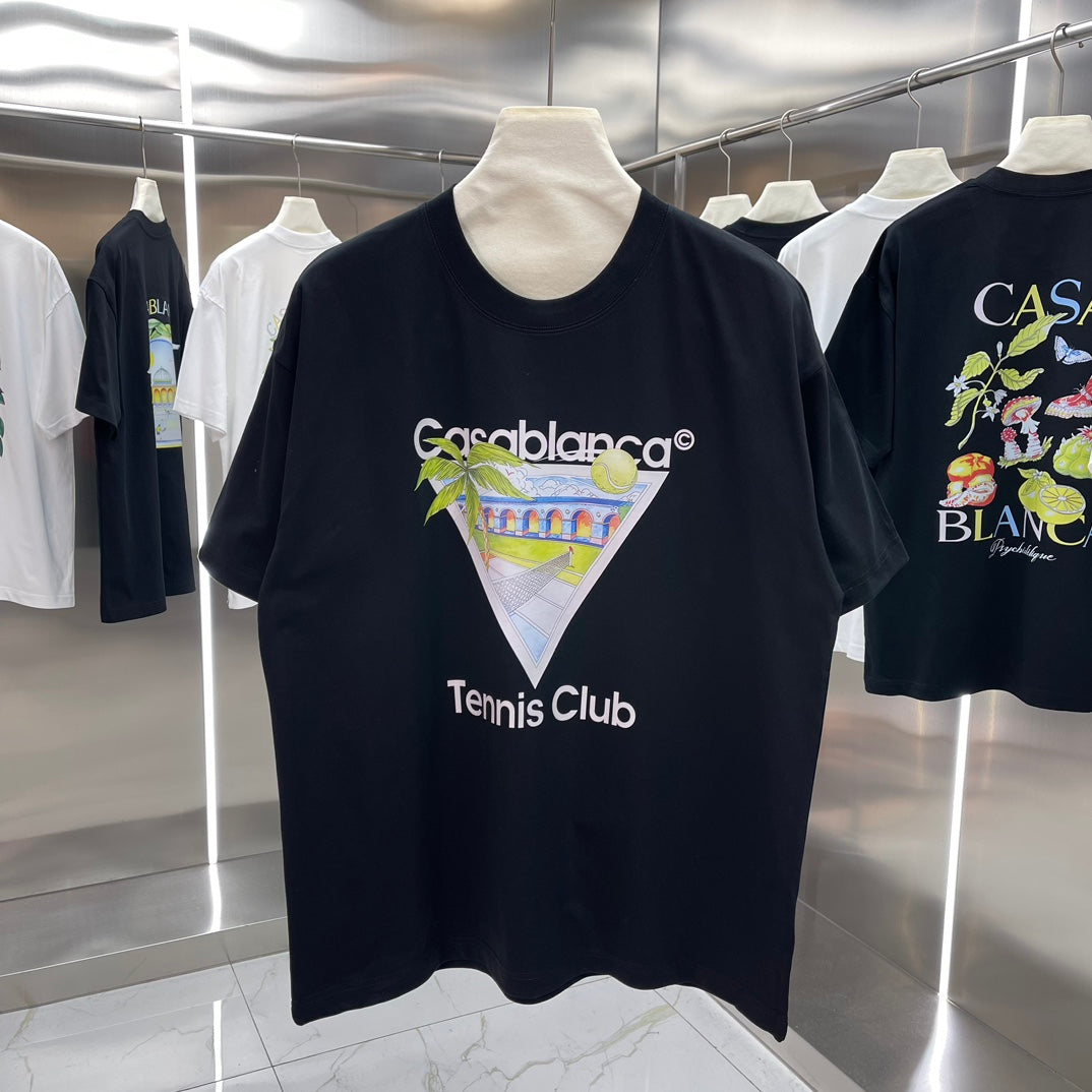 LuxluxHouse Best Quality Clothes Casablanca T-shirt