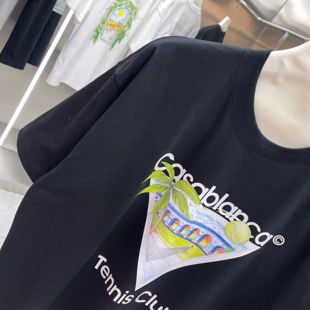 LuxluxHouse Best Quality Clothes Casablanca T-shirt