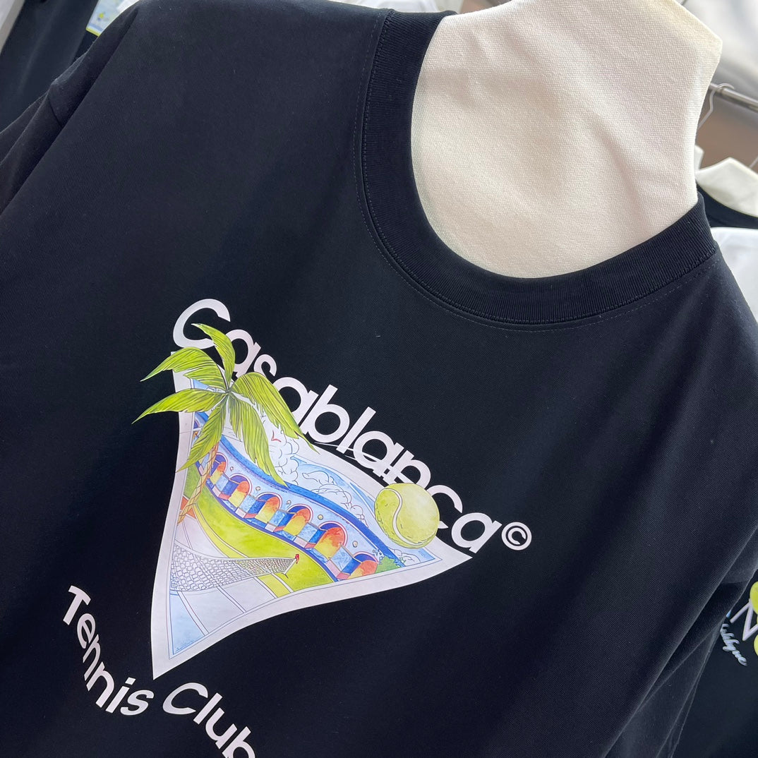 LuxluxHouse Best Quality Clothes Casablanca T-shirt