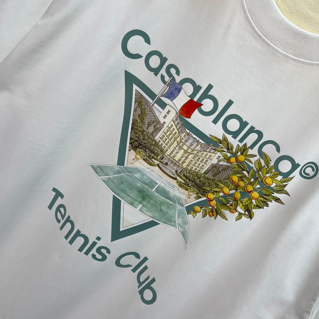 LuxluxHouse Best Quality Clothes Casablanca T-shirt