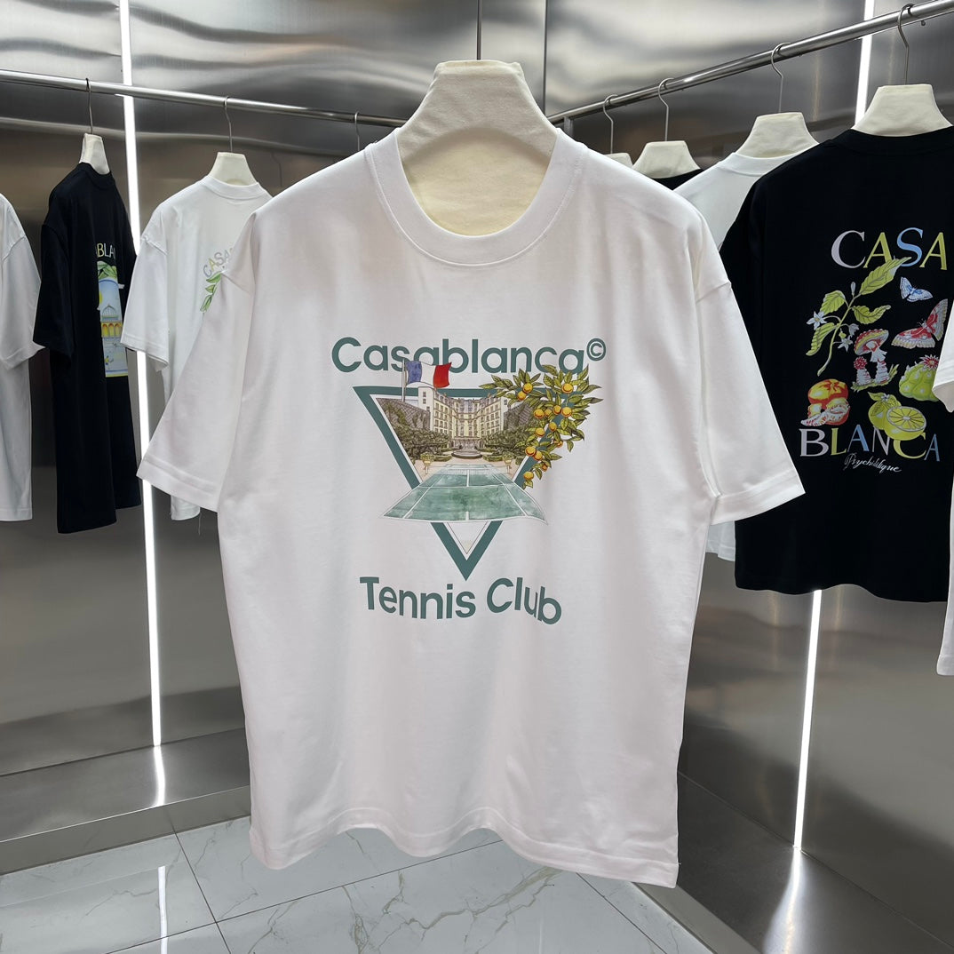 LuxluxHouse Best Quality Clothes Casablanca T-shirt