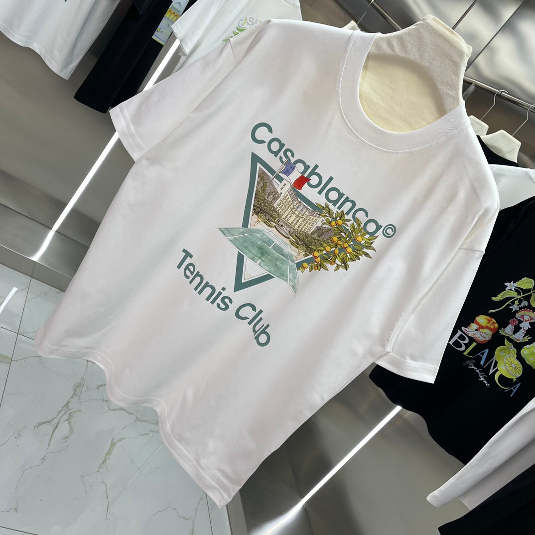 LuxluxHouse Best Quality Clothes Casablanca T-shirt
