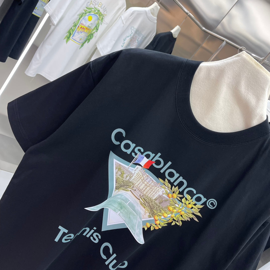 LuxluxHouse Best Quality Clothes Casablanca T-shirt