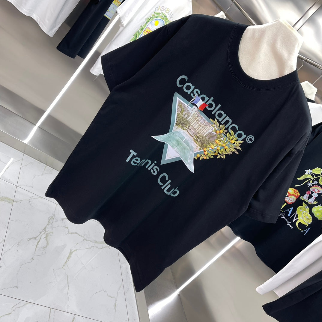 LuxluxHouse Best Quality Clothes Casablanca T-shirt