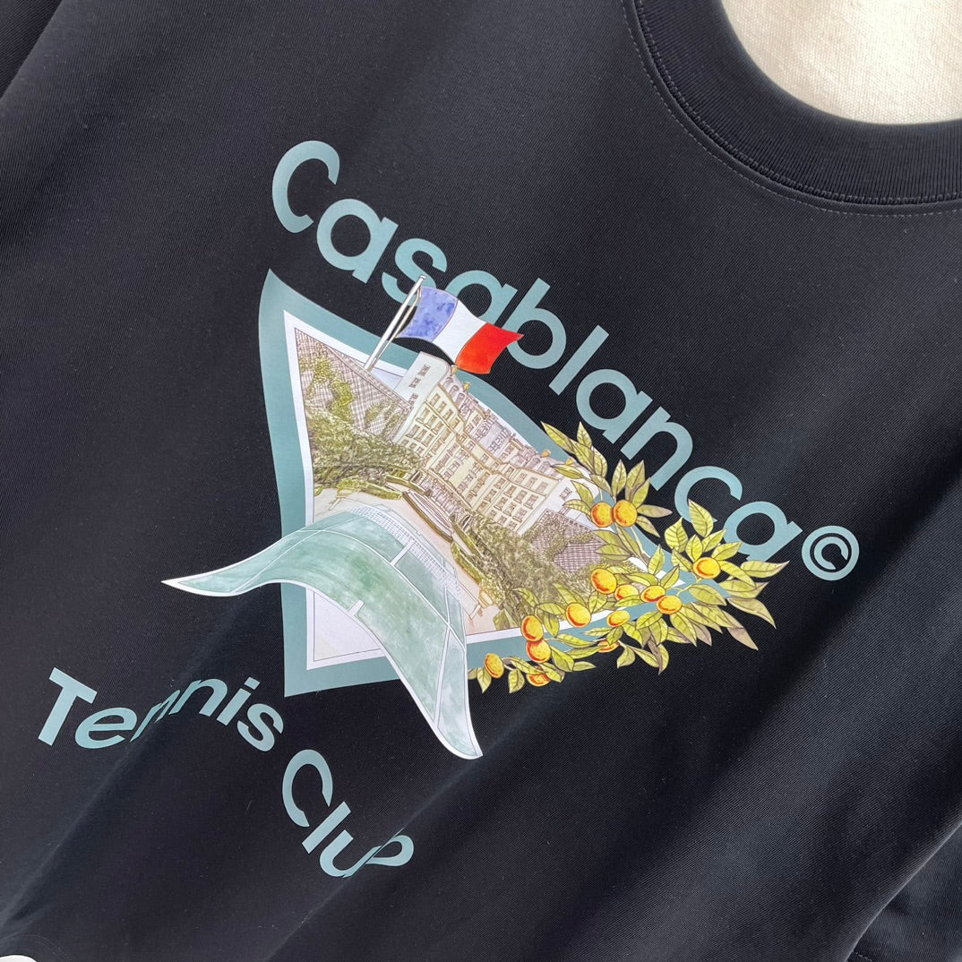 LuxluxHouse Best Quality Clothes Casablanca T-shirt