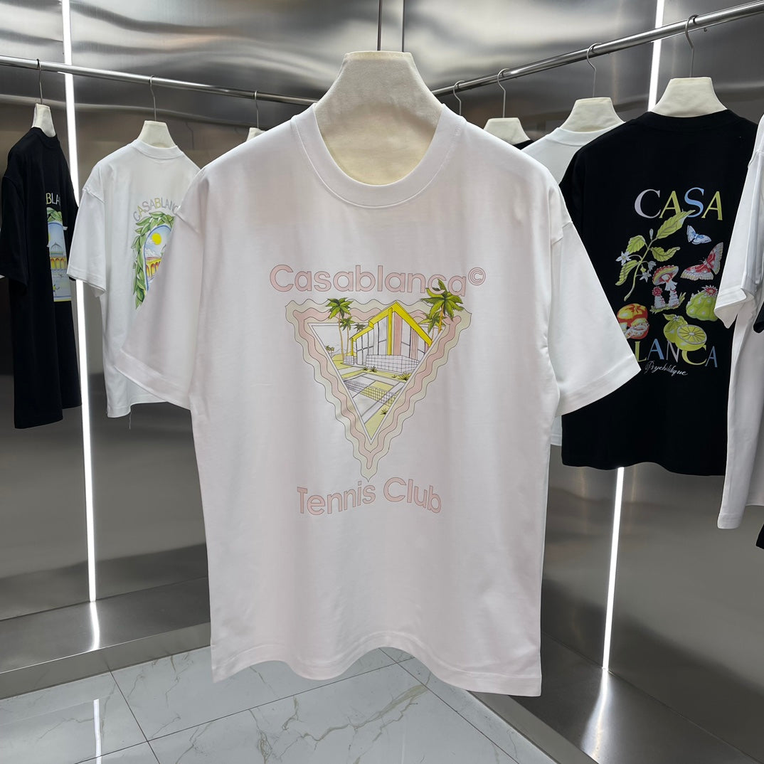 LuxluxHouse Best Quality Clothes Casablanca T-shirt