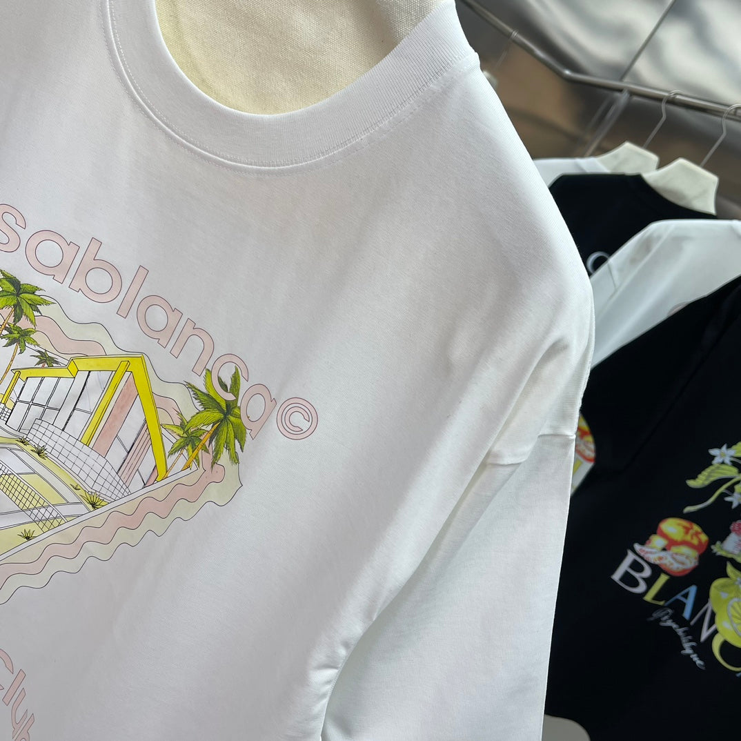 LuxluxHouse Best Quality Clothes Casablanca T-shirt