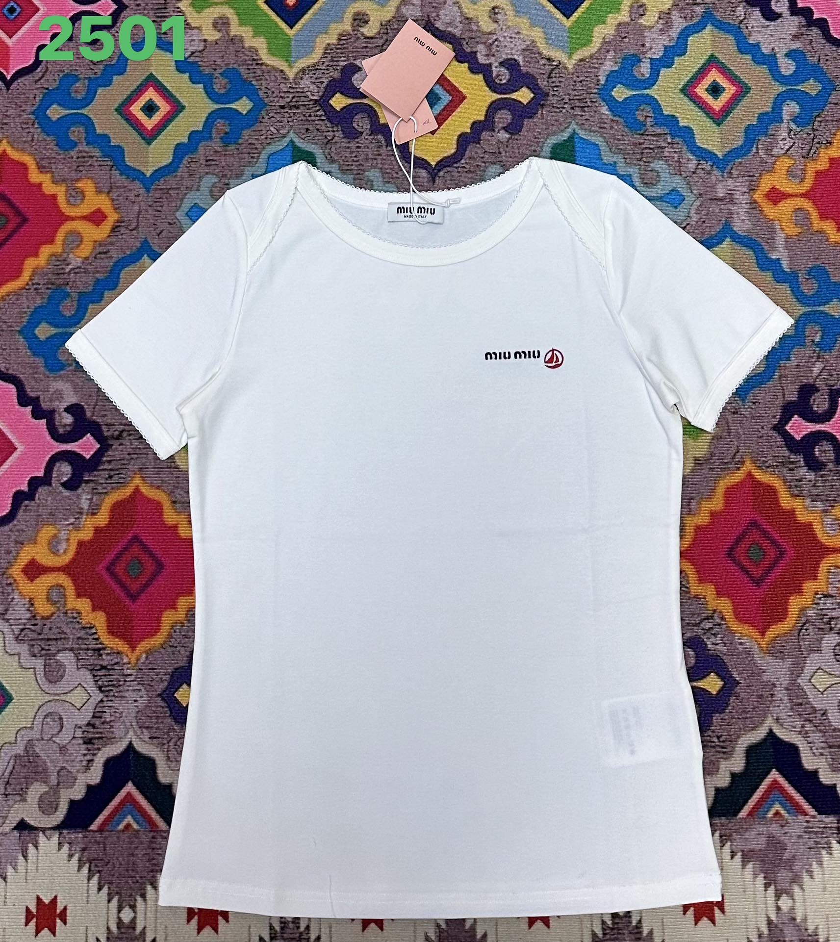LuxluxHouse Best Quality Clothes Miu Miu T-shirt