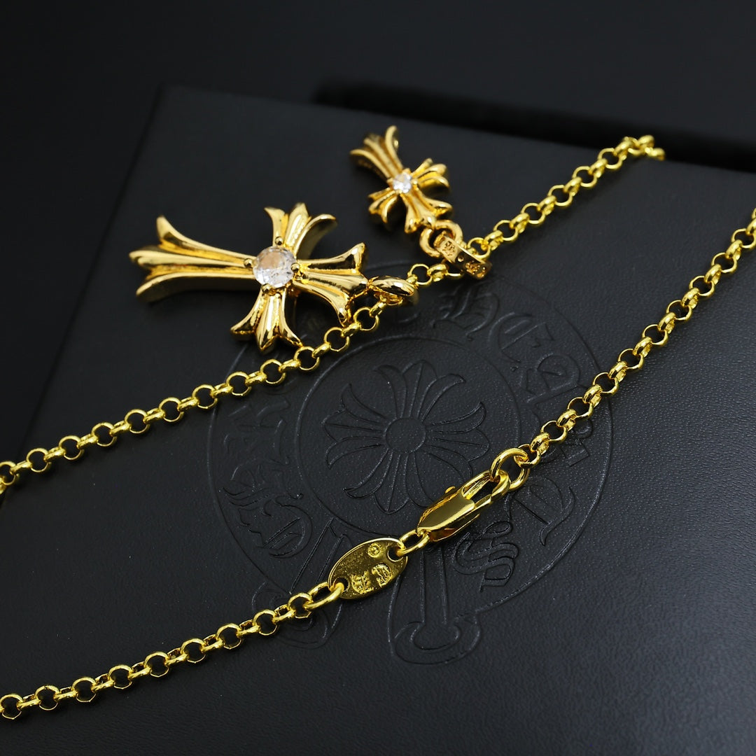 LuxluxHouse Best Quality Accessories Necklace Chrome Hearts