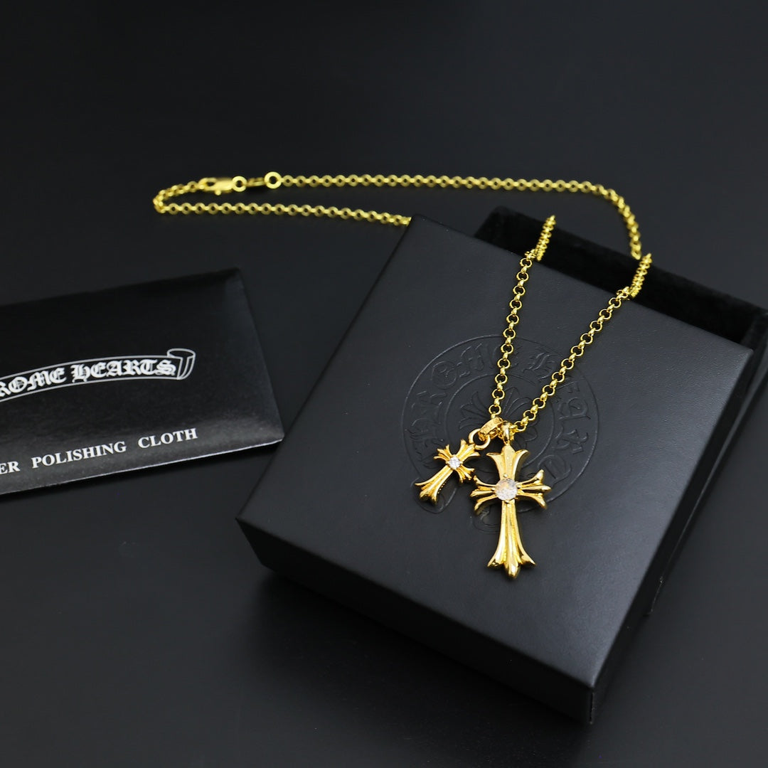LuxluxHouse Best Quality Accessories Necklace Chrome Hearts