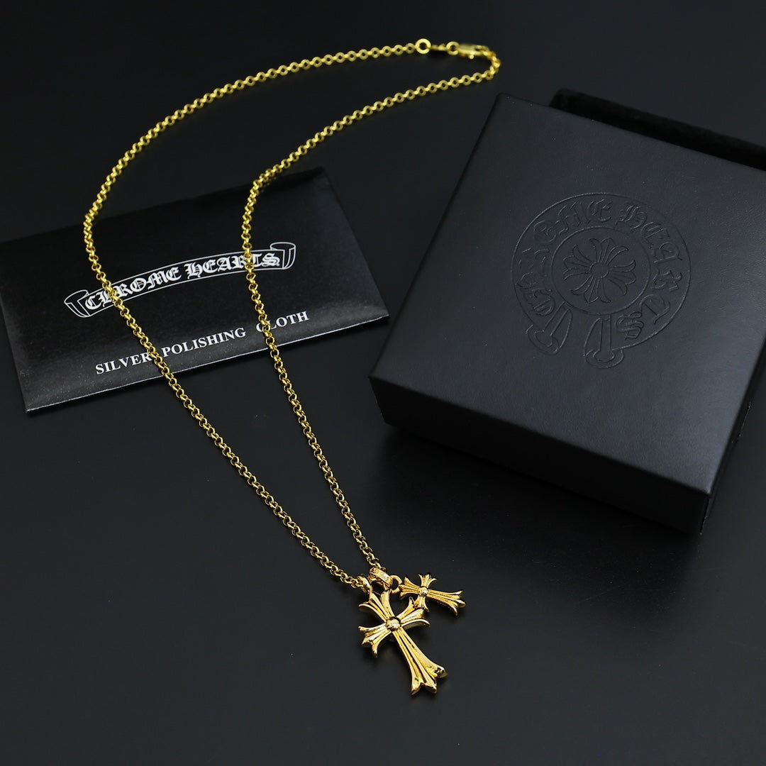 LuxluxHouse Best Quality Accessories Necklace Chrome Hearts
