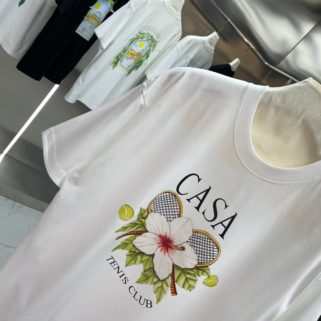 LuxluxHouse Best Quality Clothes Casablanca T-shirt