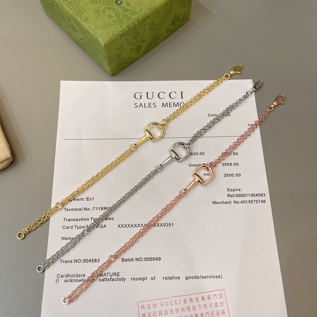LuxluxHouse Best Quality Accessories Gucci Necklace Bracelet