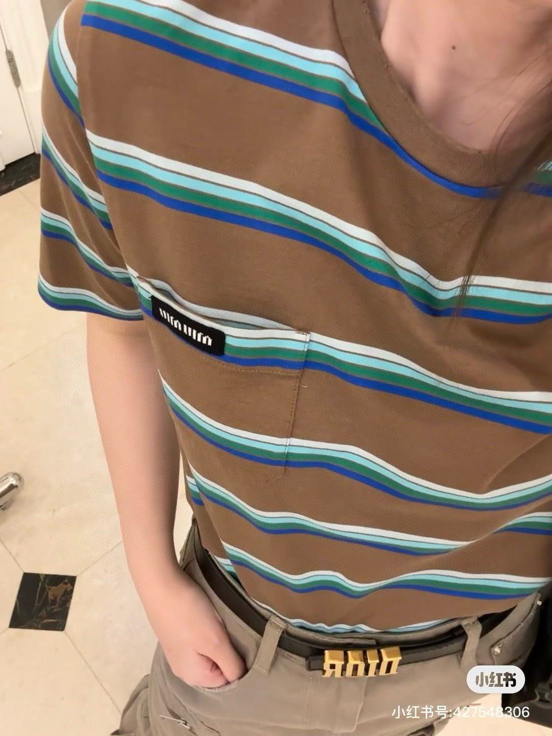 LuxluxHouse Best Quality Clothes Miu Miu T-shirt