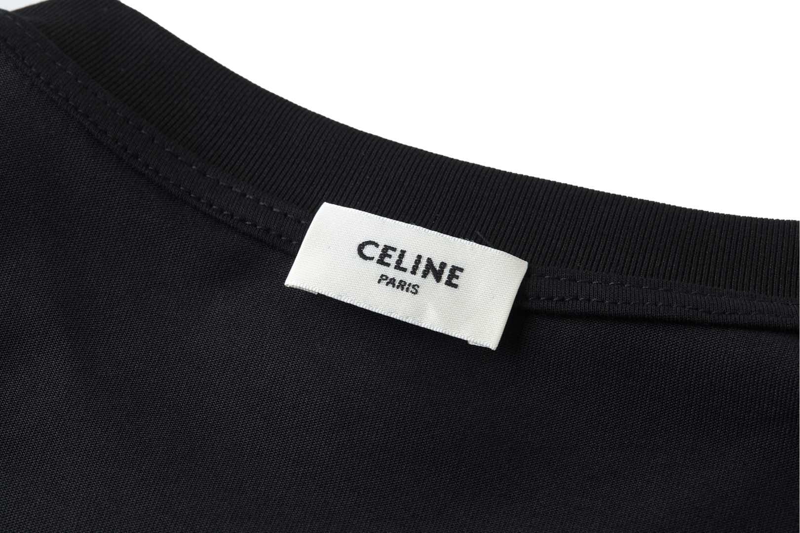 LuxluxHouse Best Quality Clothes T-shirt Celine