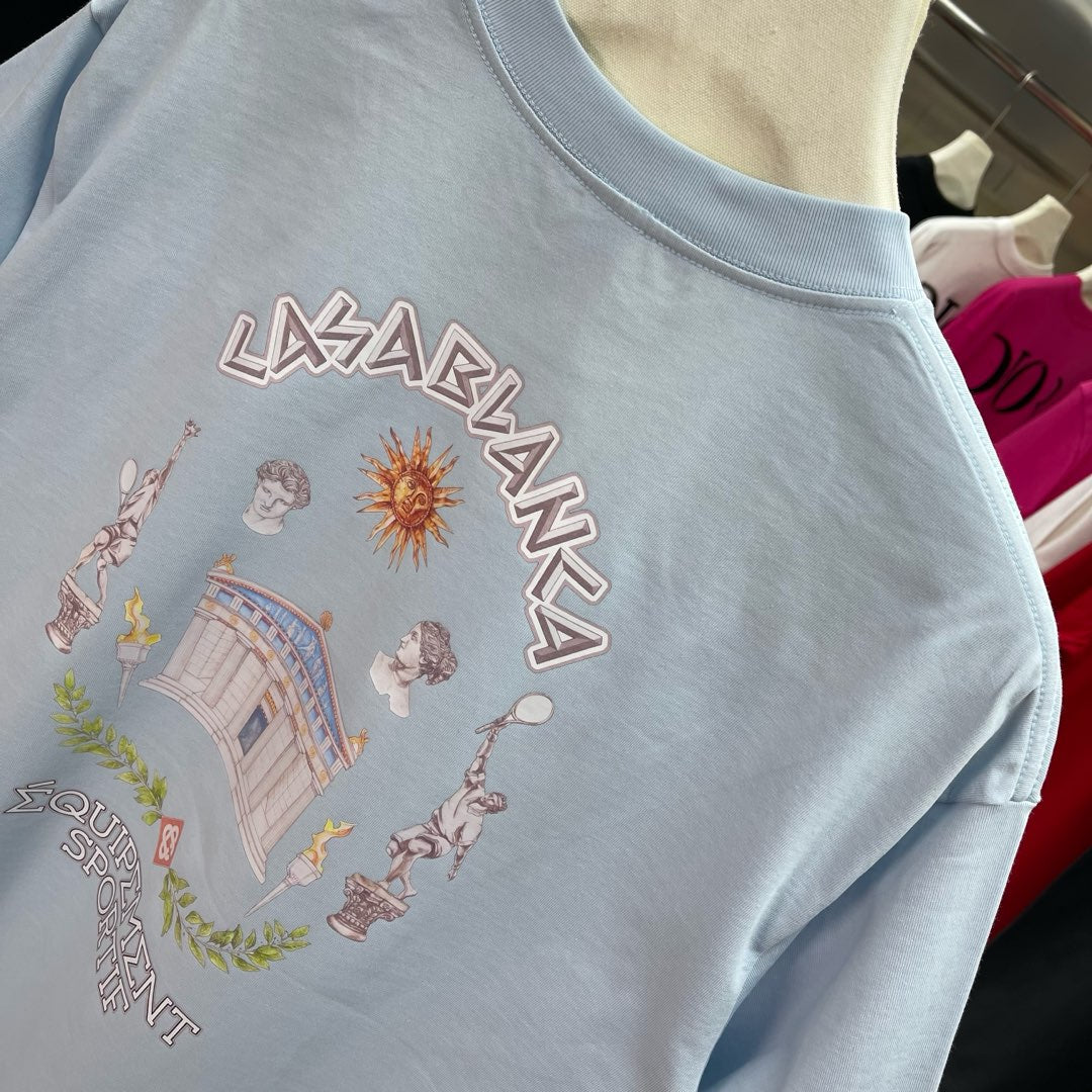 LuxluxHouse Best Quality Clothes Casablanca T-shirt