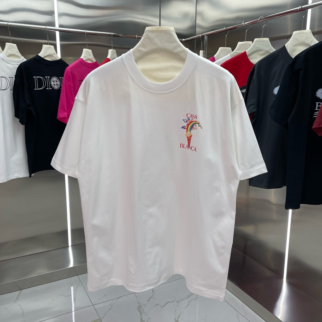 LuxluxHouse Best Quality Clothes Casablanca T-shirt