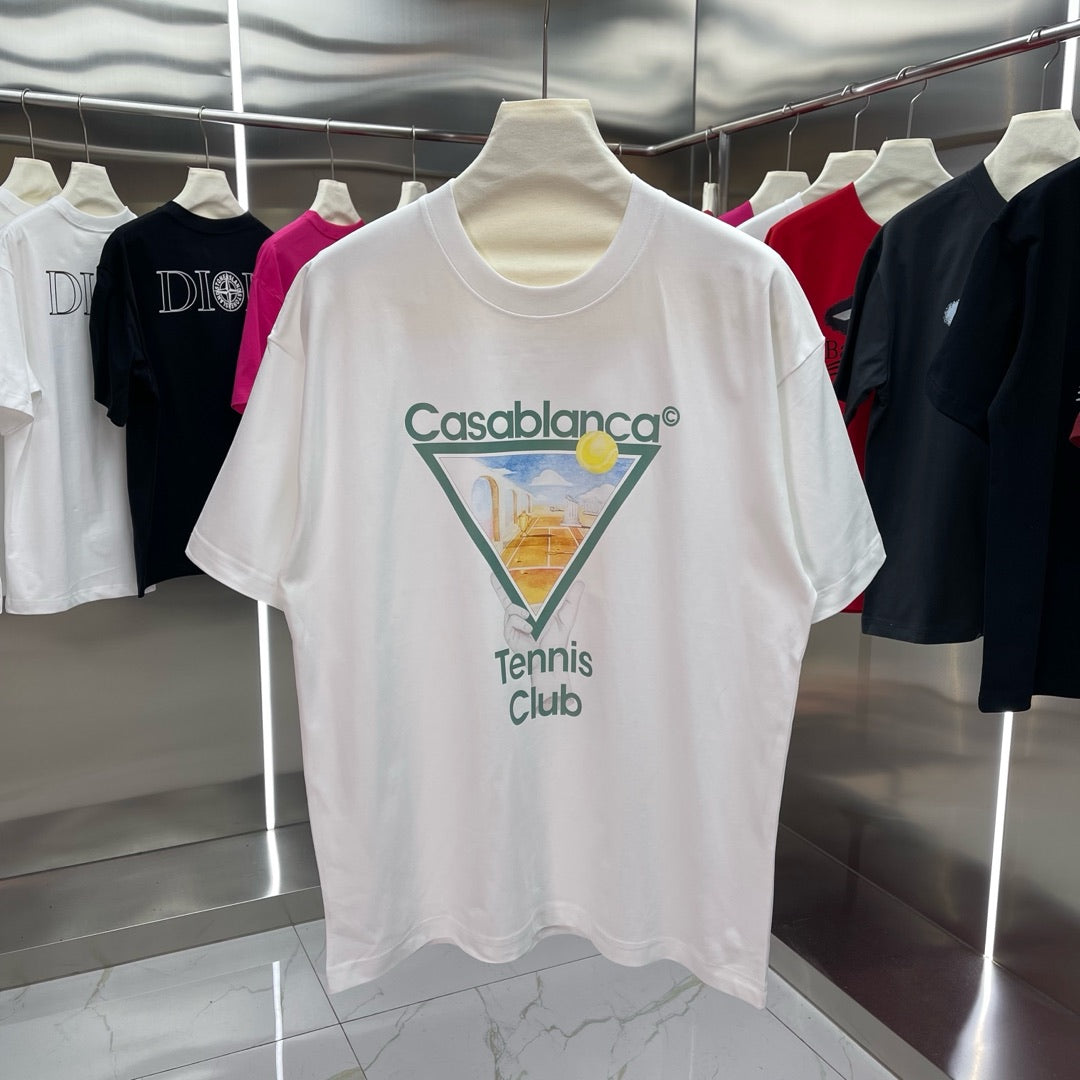 LuxluxHouse Best Quality Clothes Casablanca T-shirt
