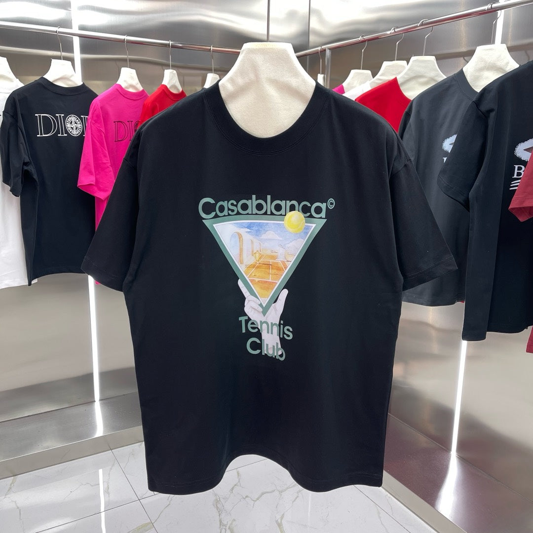 LuxluxHouse Best Quality Clothes Casablanca T-shirt