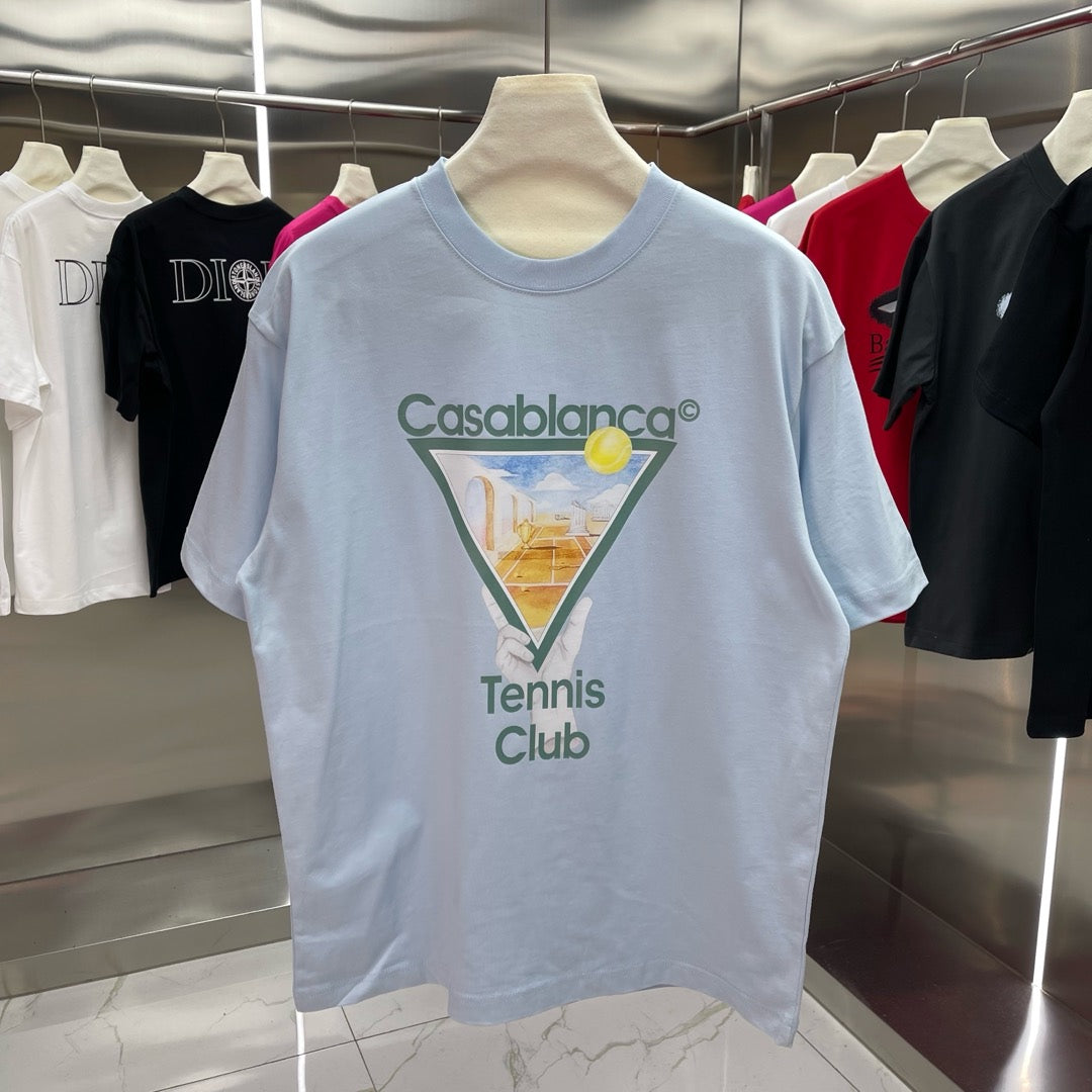 LuxluxHouse Best Quality Clothes Casablanca T-shirt