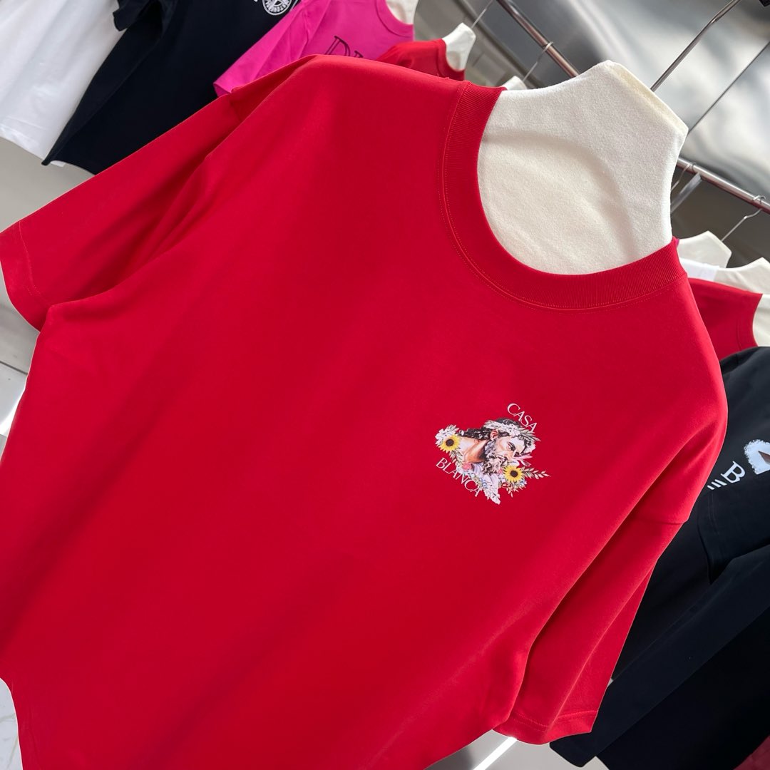 LuxluxHouse Best Quality Clothes Casablanca T-shirt