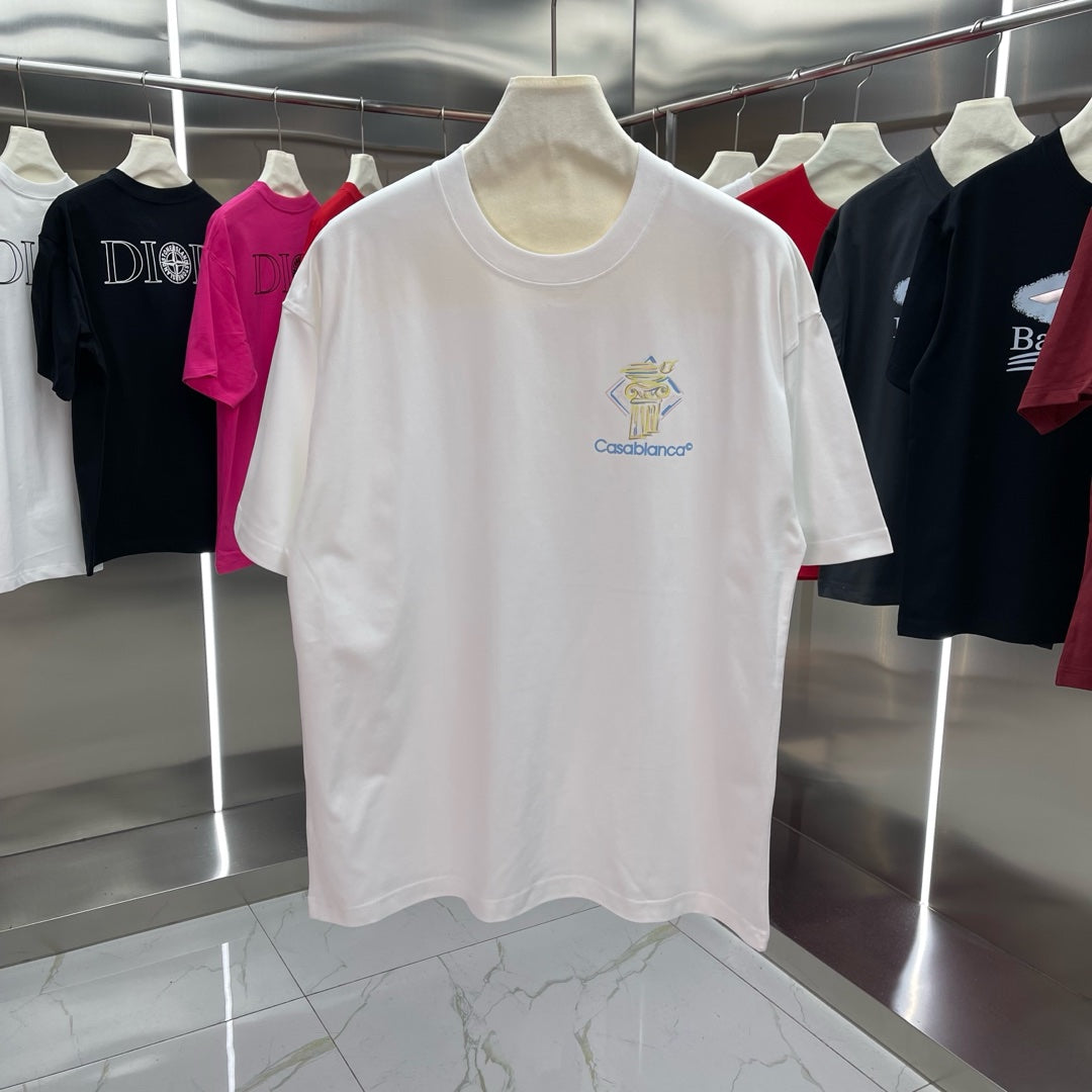 LuxluxHouse Best Quality Clothes Casablanca T-shirt