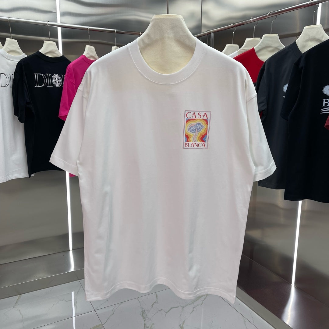 LuxluxHouse Best Quality Clothes Casablanca T-shirt