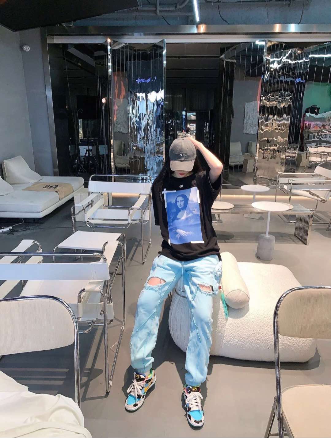 LuxluxHouse Best Quality Clothes Off White T-shirt