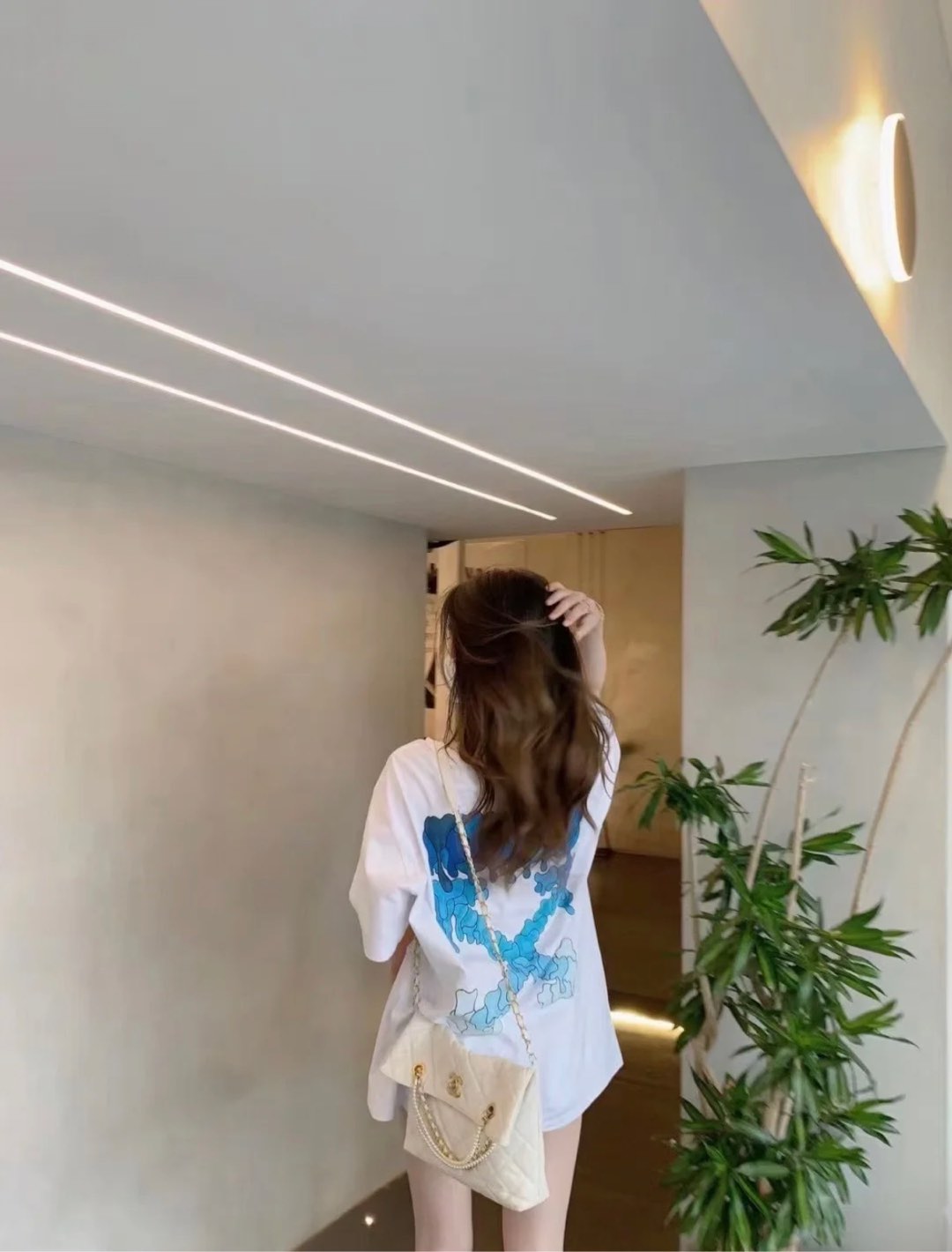 LuxluxHouse Best Quality Clothes Off White T-shirt