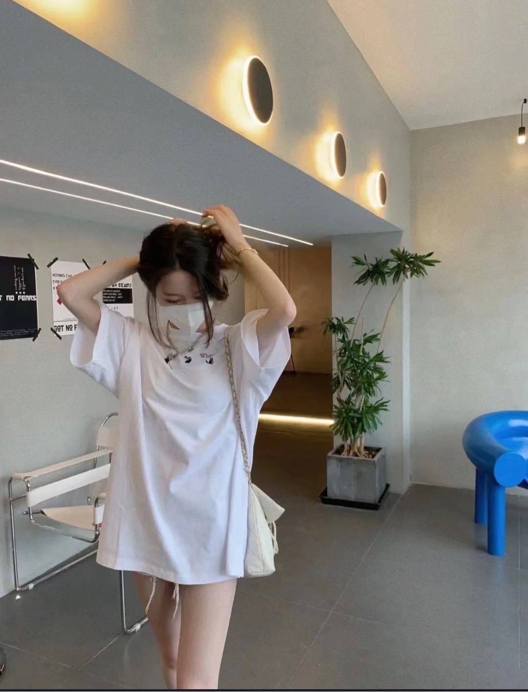 LuxluxHouse Best Quality Clothes Off White T-shirt