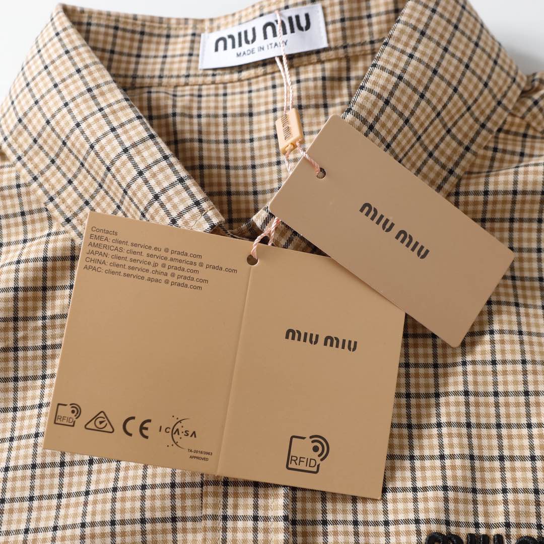 LuxluxHouse Best Quality Clothes Miu Miu Shirts&Polo