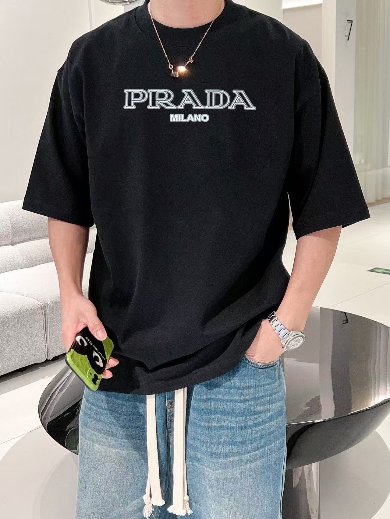 LuxluxHouse Best Quality Clothes T-shirt Prada