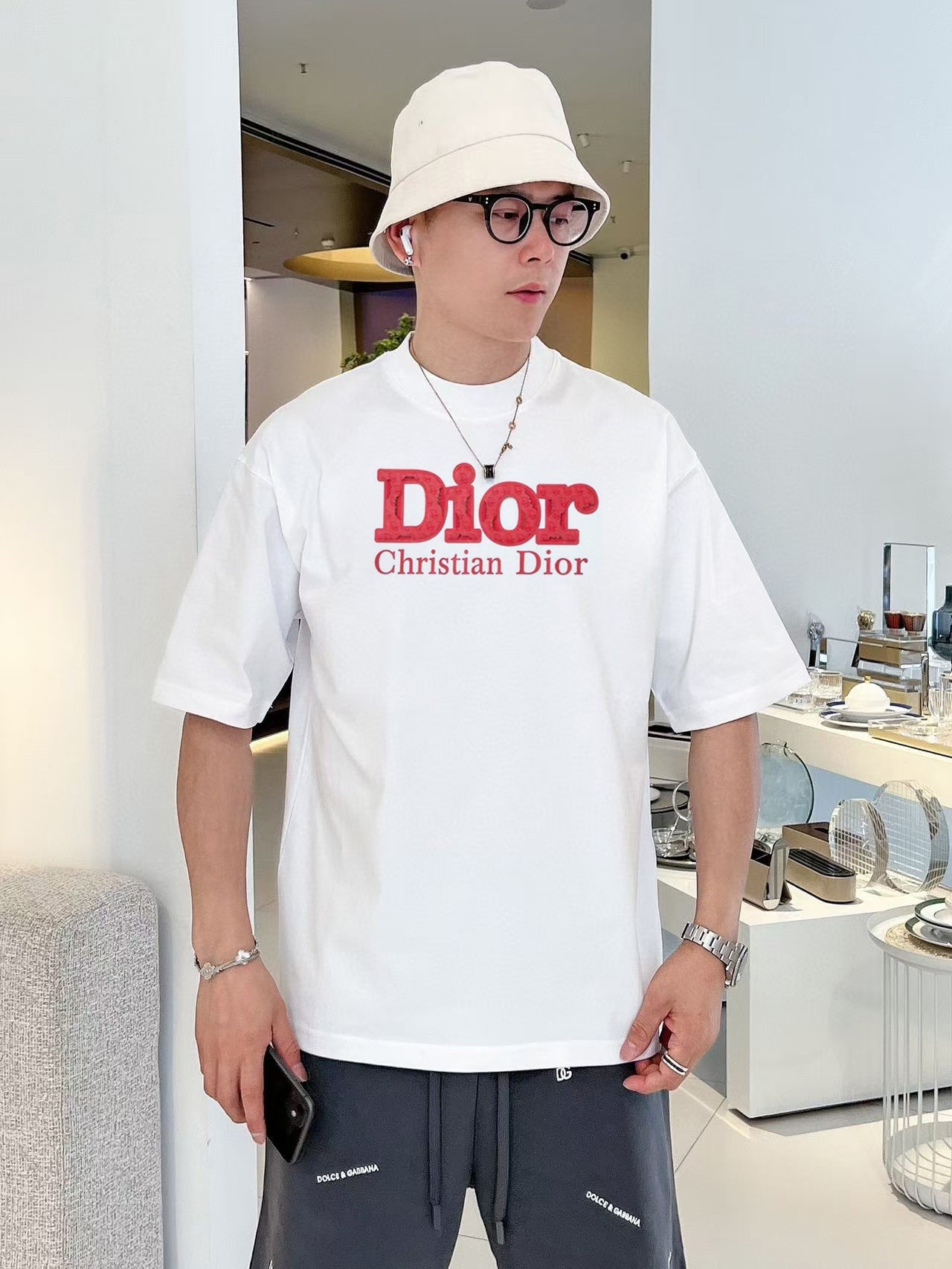 LuxluxHouse Best Quality Clothes T-shirt Prada