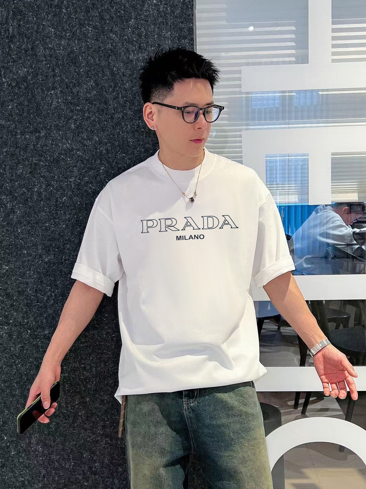 LuxluxHouse Best Quality Clothes T-shirt Prada