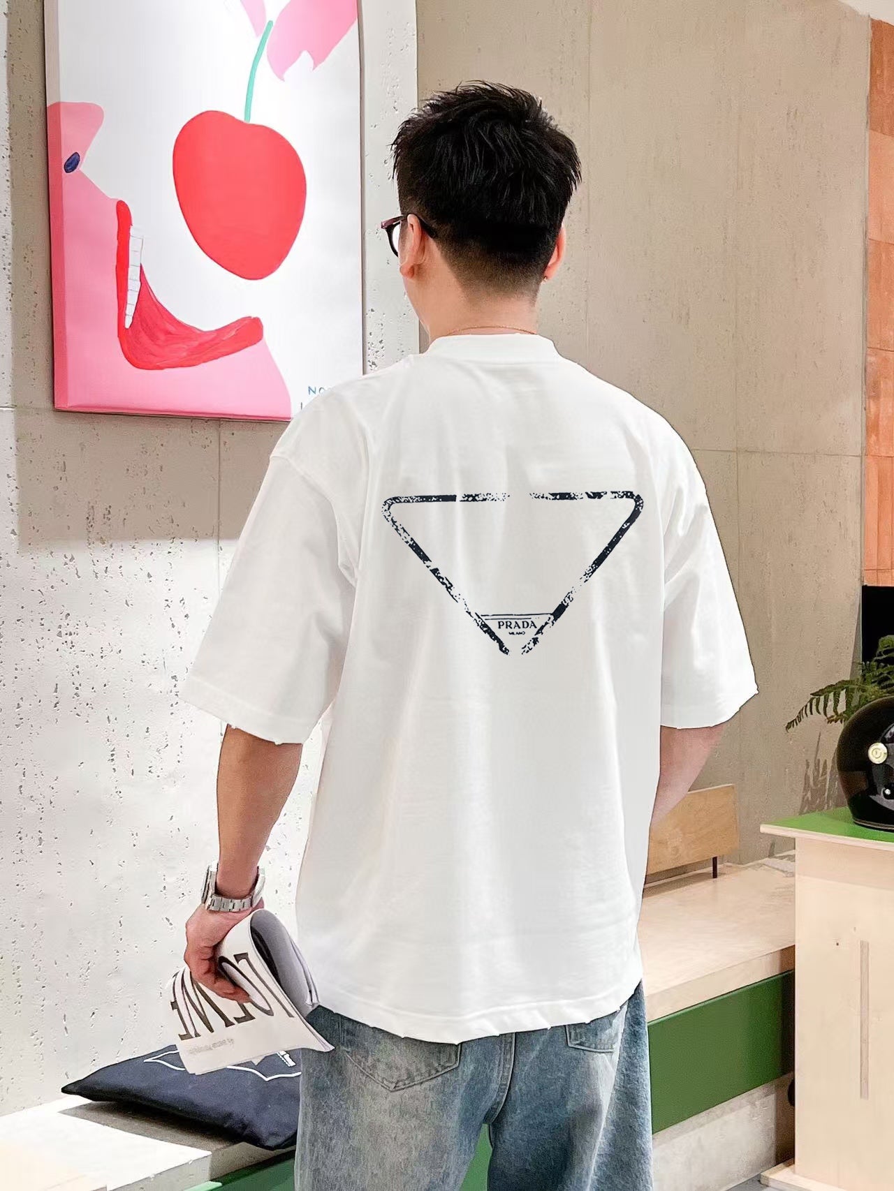 LuxluxHouse Best Quality Clothes T-shirt Prada