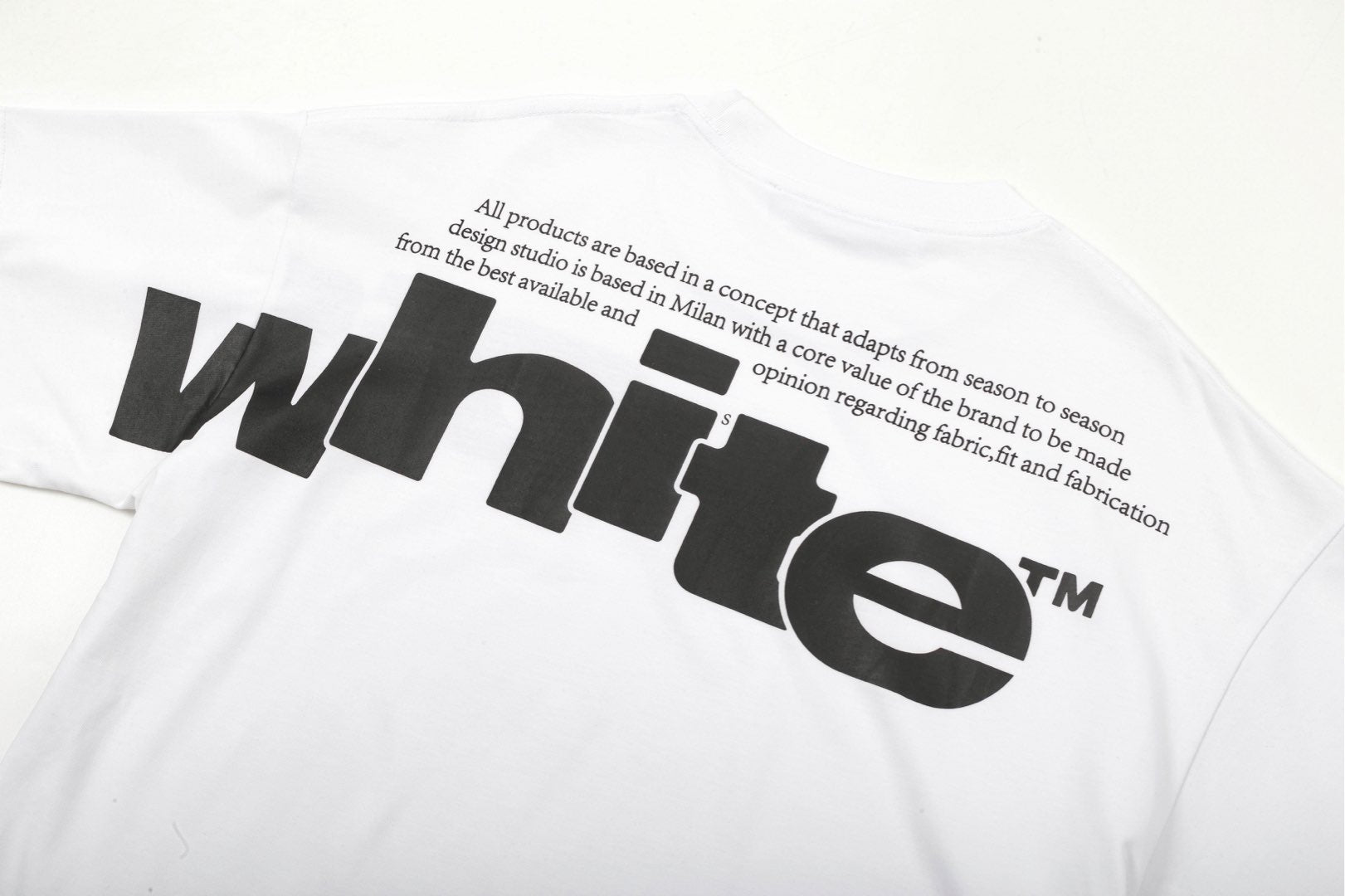 LuxluxHouse Best Quality Clothes Off White T-shirt