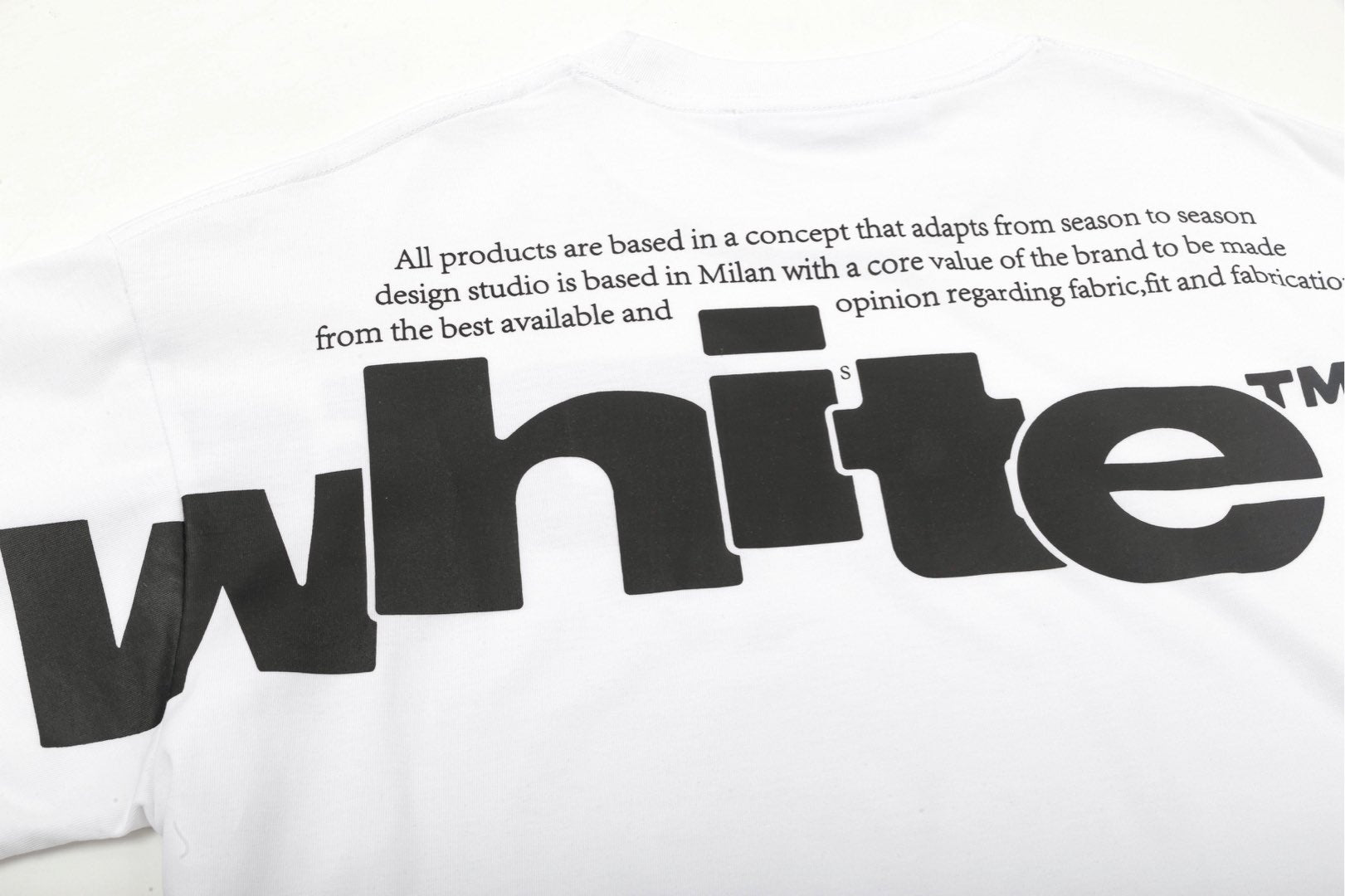 LuxluxHouse Best Quality Clothes Off White T-shirt