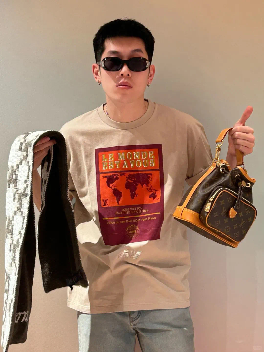 LuxluxHouse Best Quality Clothes T-shirt Louis Vuitton