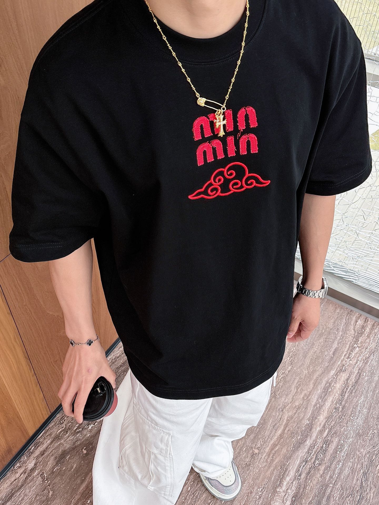 LuxluxHouse Best Quality Clothes Miu Miu T-shirt