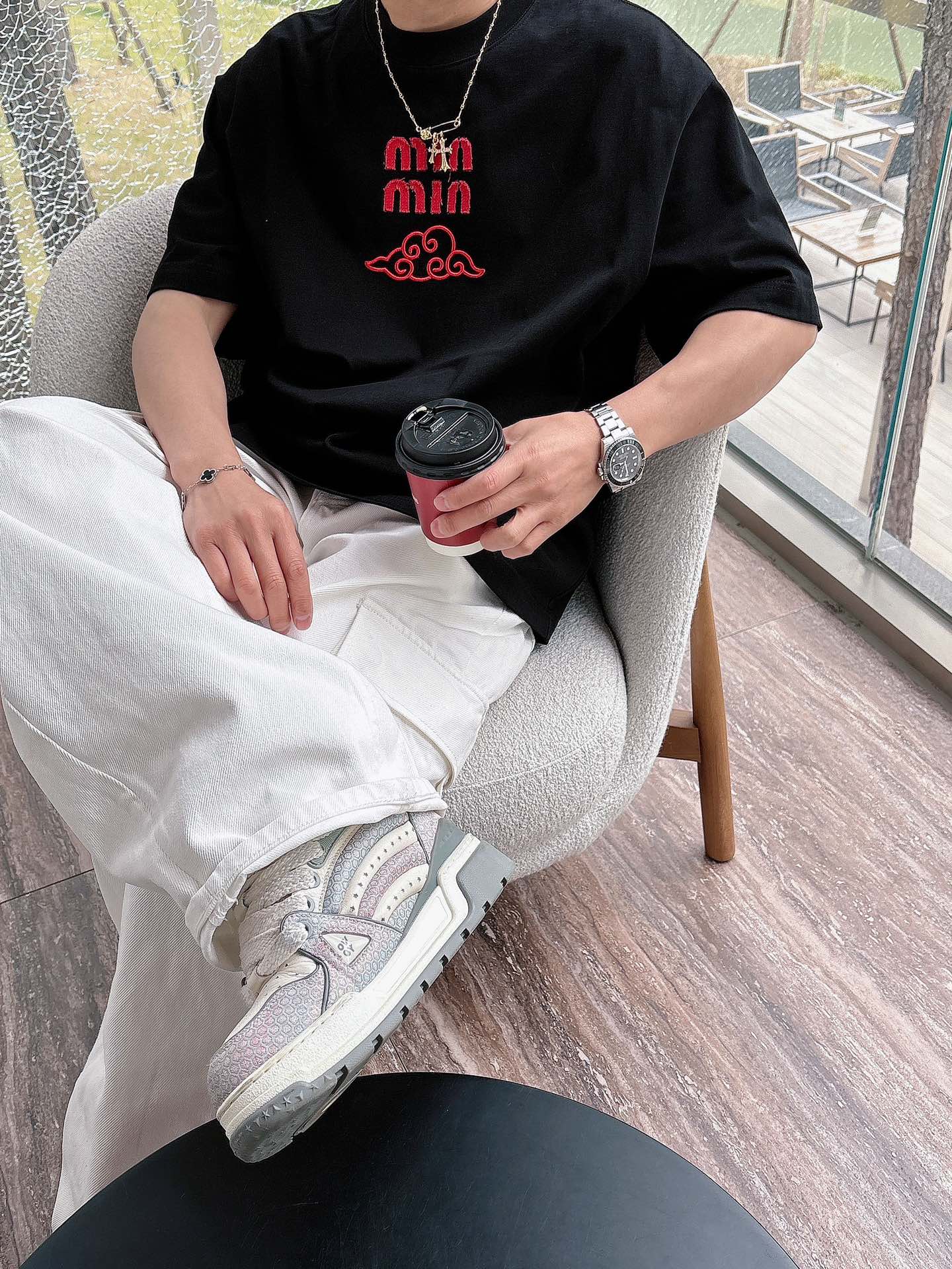 LuxluxHouse Best Quality Clothes Miu Miu T-shirt