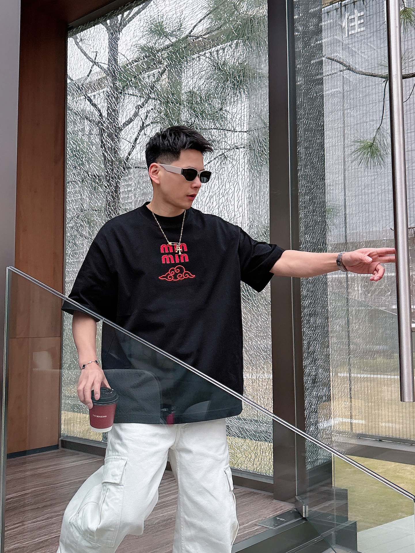 LuxluxHouse Best Quality Clothes Miu Miu T-shirt