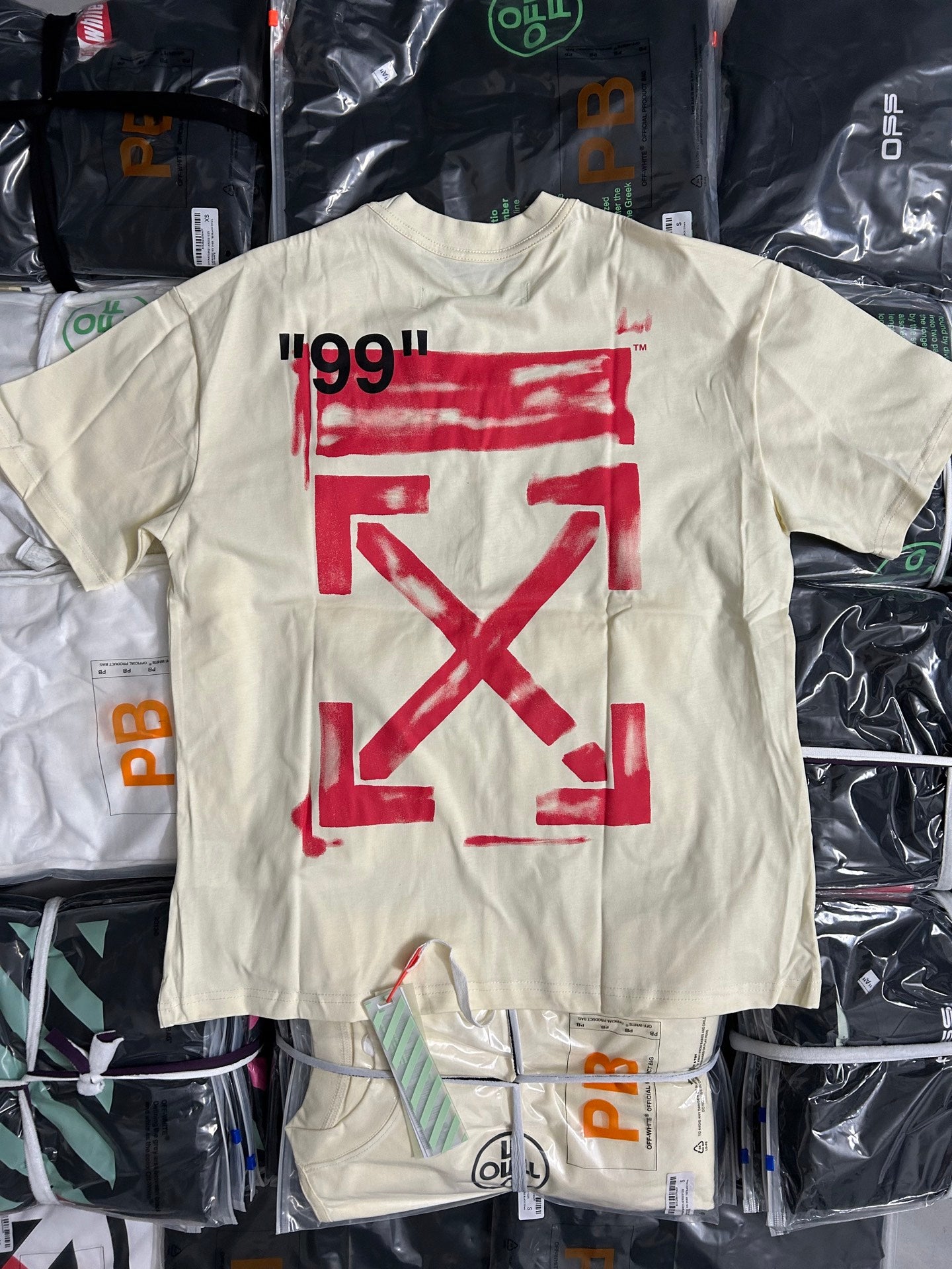 LuxluxHouse Best Quality Clothes Off White T-shirt