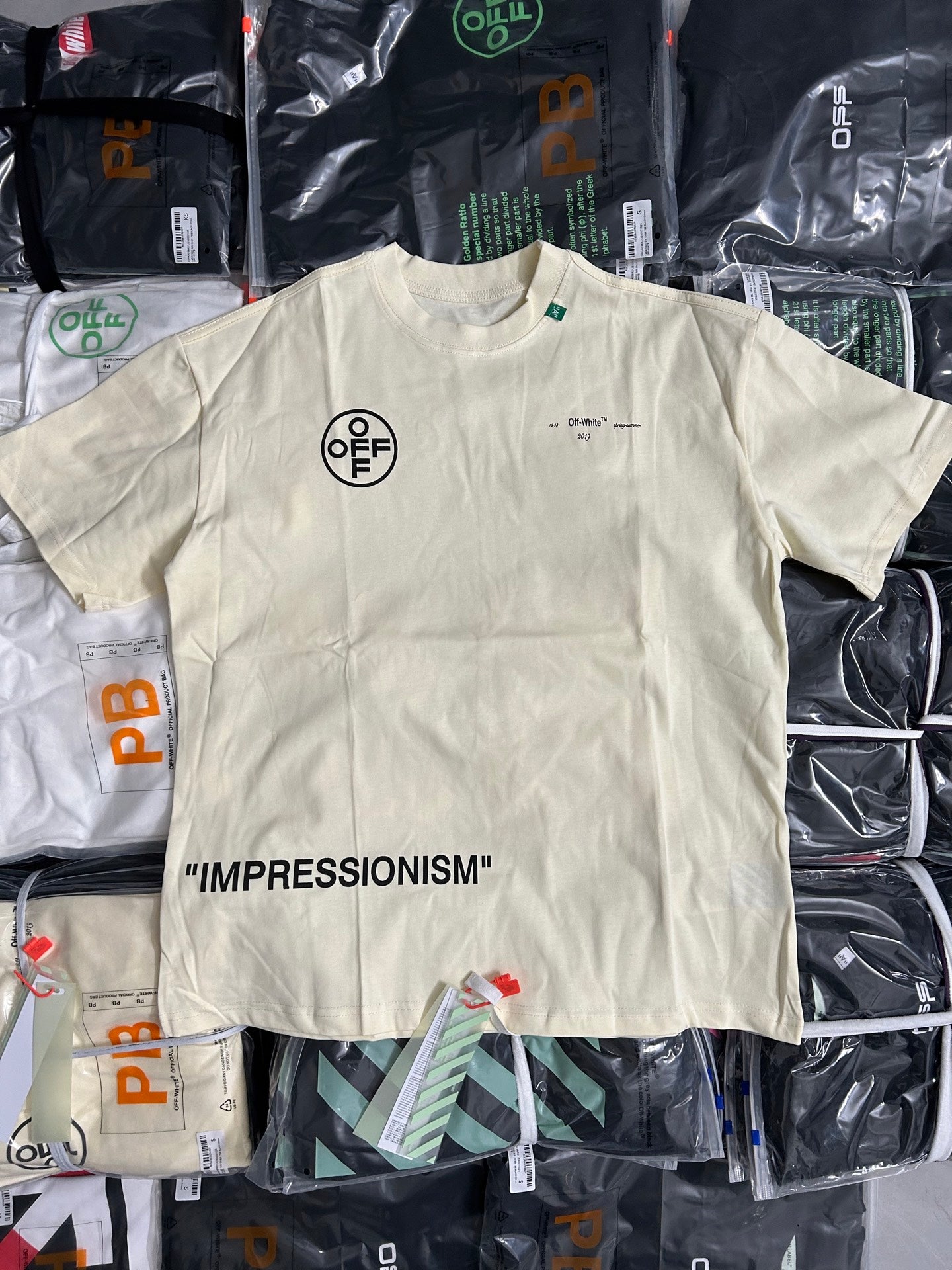 LuxluxHouse Best Quality Clothes Off White T-shirt