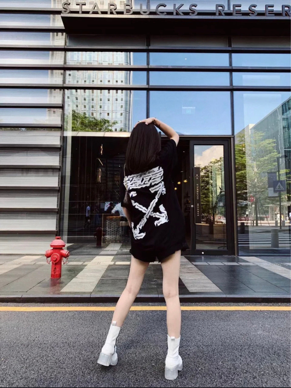 LuxluxHouse Best Quality Clothes Off White T-shirt