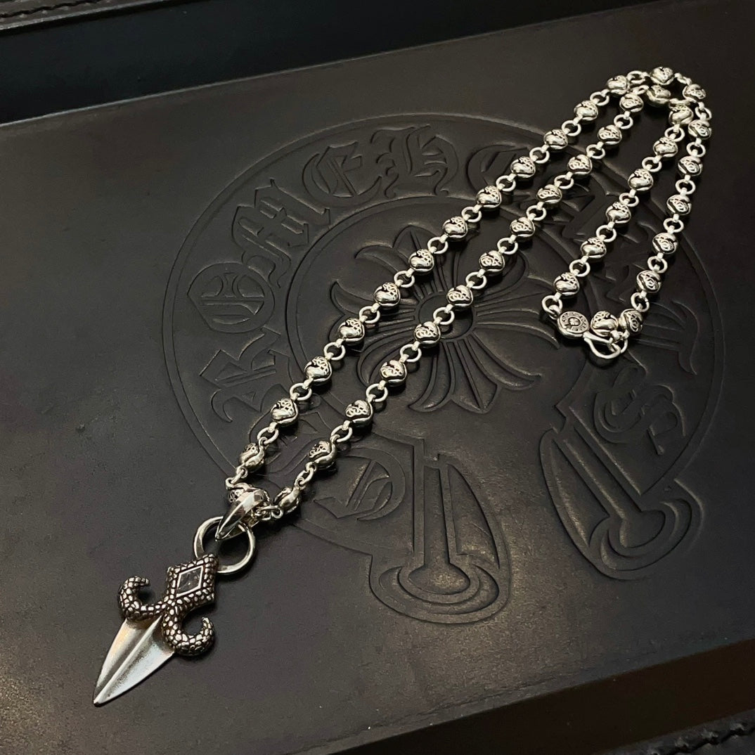 LuxluxHouse Best Quality Accessories Necklace Chrome Hearts