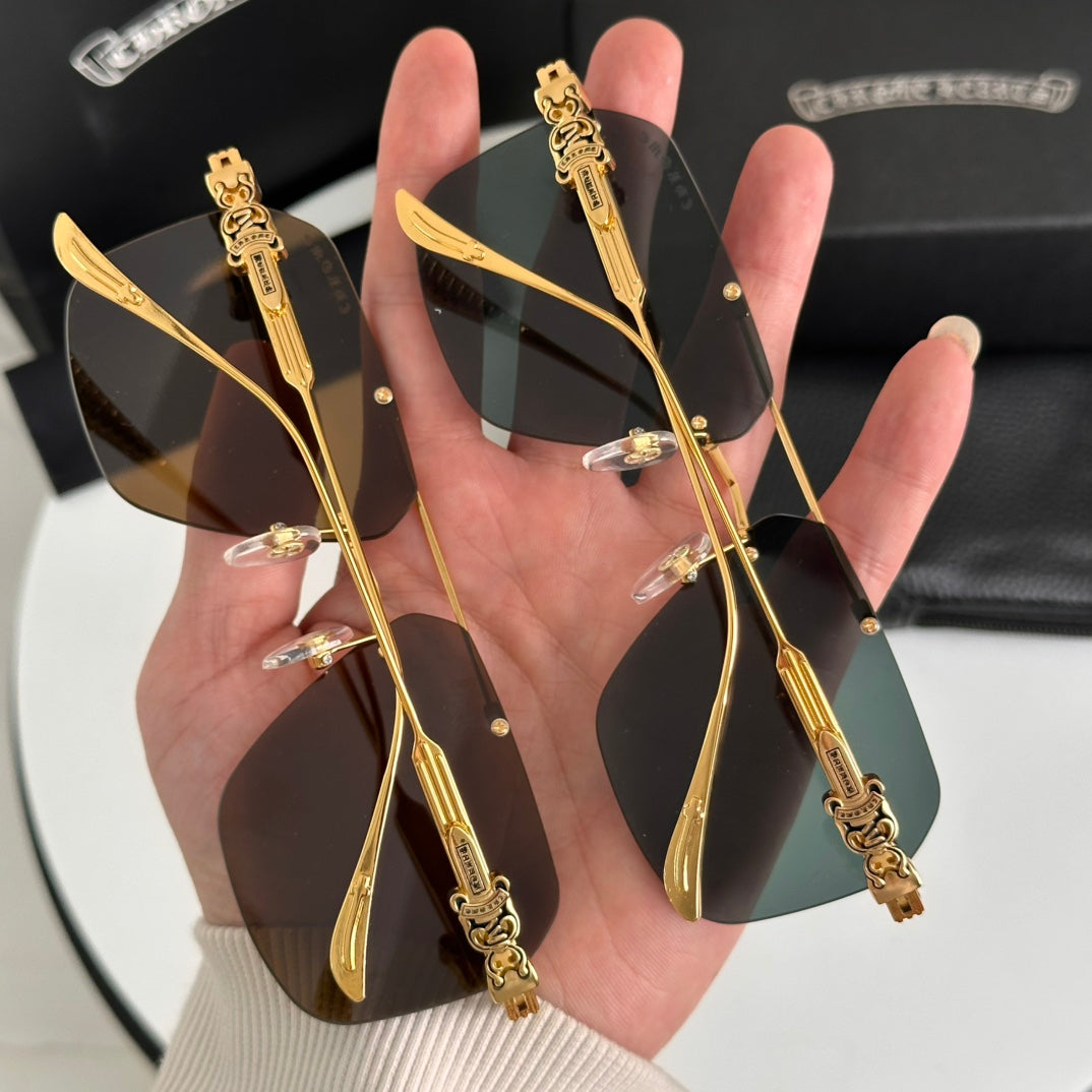 LuxluxHouse Best Quality Glasses Chrome Hearts