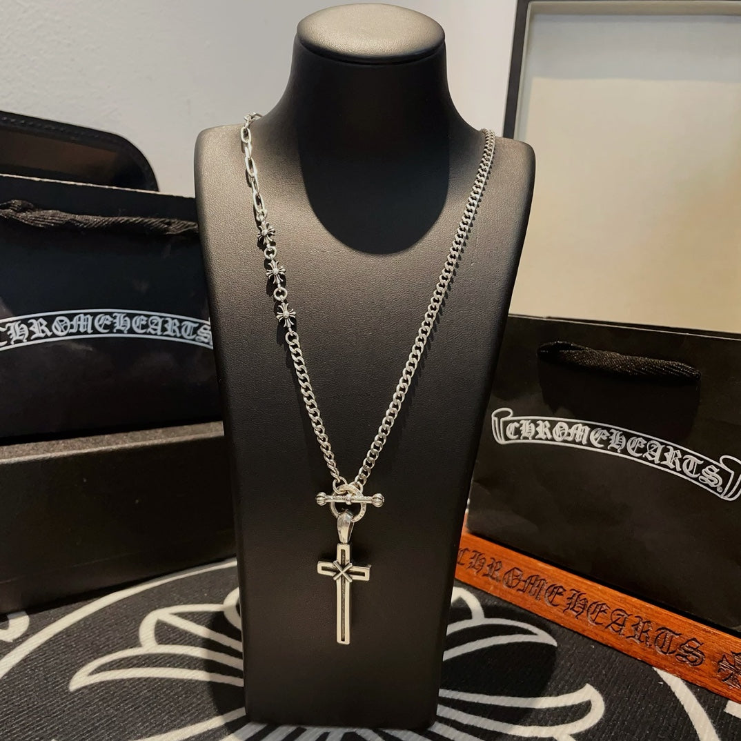LuxluxHouse Best Quality Accessories Necklace Chrome Hearts